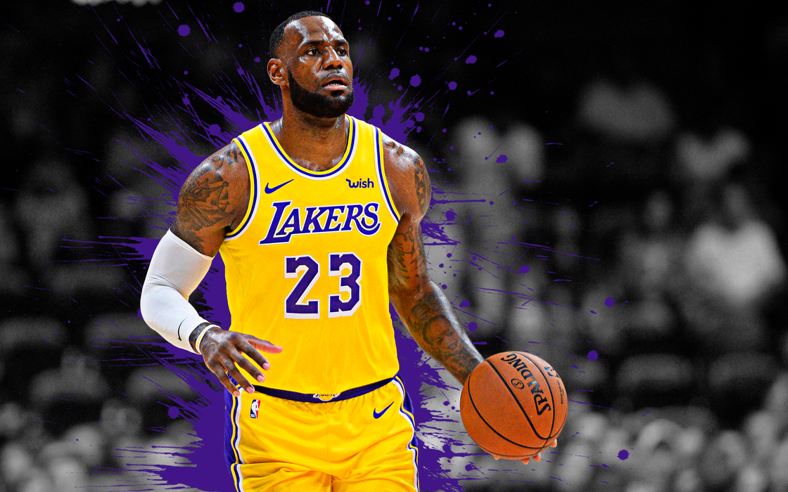 勒布朗·詹姆斯（LeBron James）高清桌面壁纸