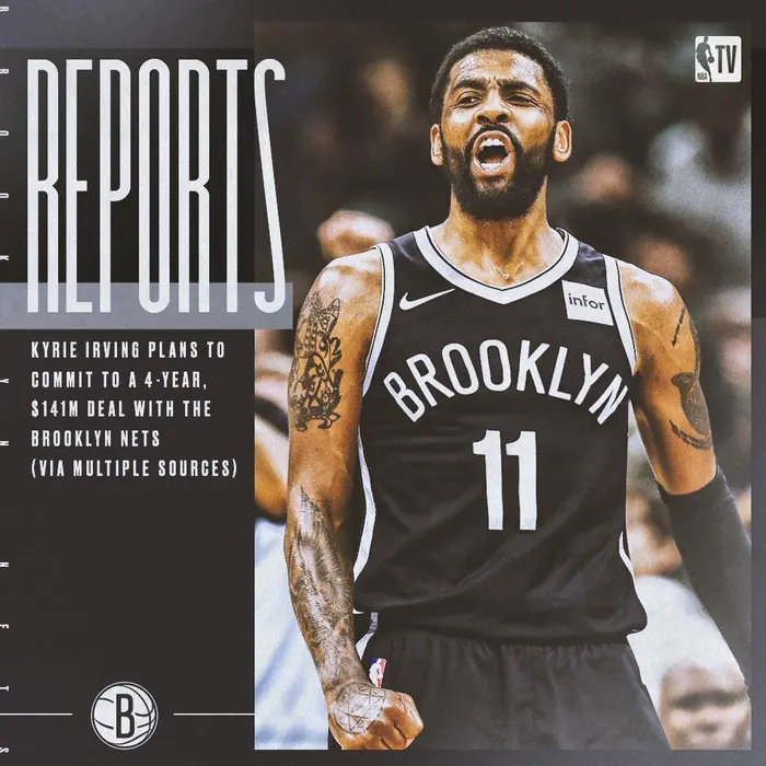 帅气的NBA球星凯里·欧文（Kyrie Irving）高清桌壁纸