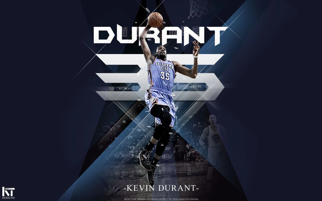 NBA球星凯文·杜兰特高清桌面壁纸
