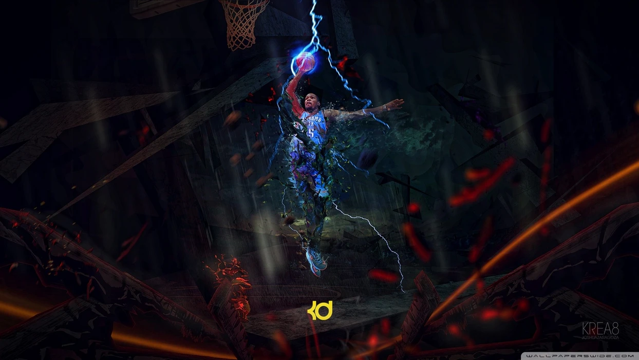 NBA球星凯文·杜兰特高清桌面壁纸