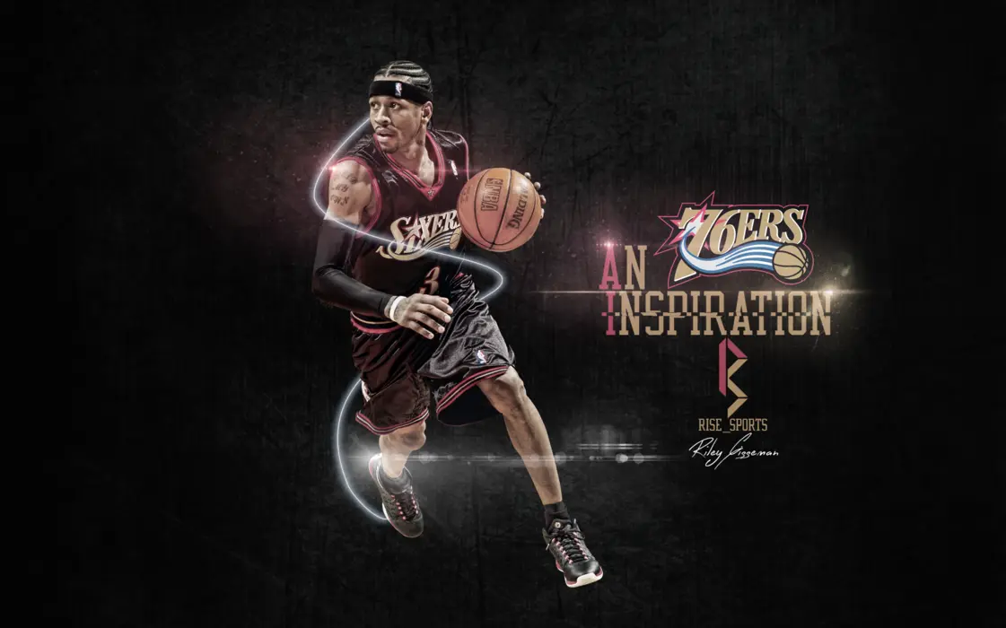 阿伦·艾弗森（Allen Iverson）高清桌面壁纸