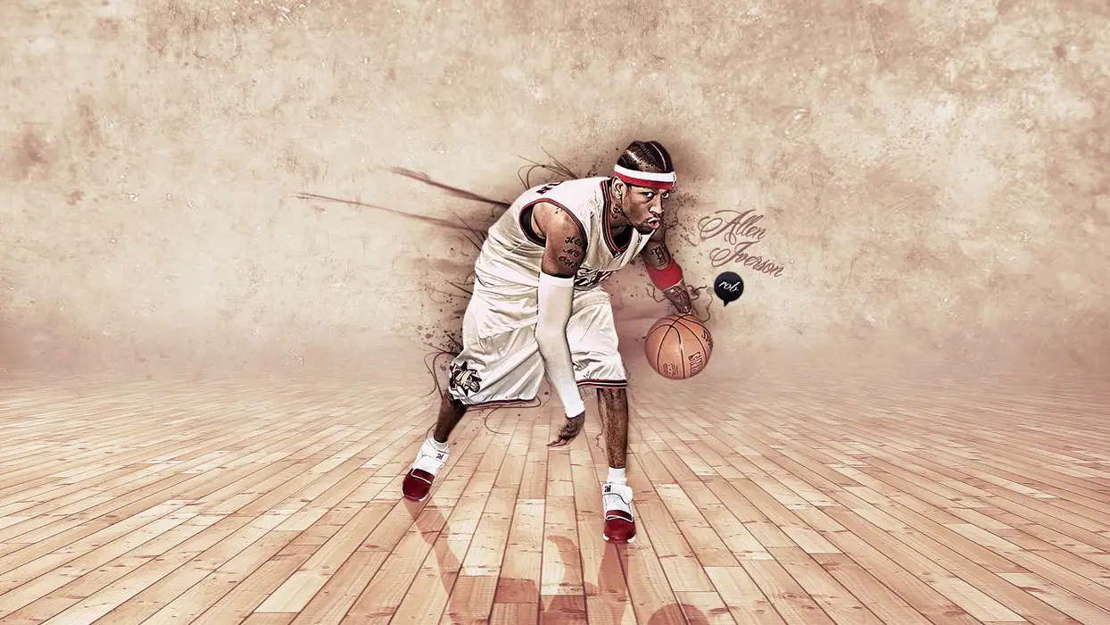 阿伦·艾弗森（Allen Iverson）高清桌面壁纸