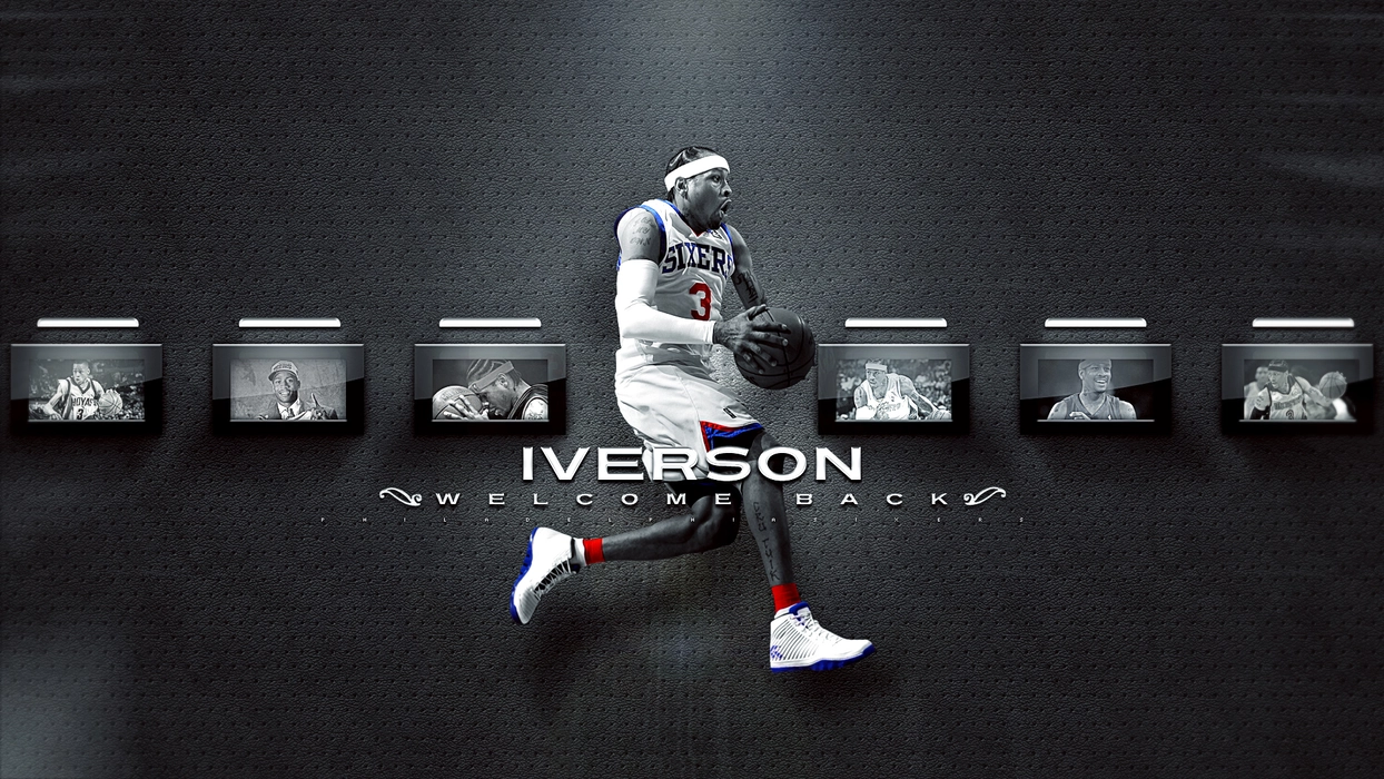 阿伦·艾弗森（Allen Iverson）高清桌面壁纸