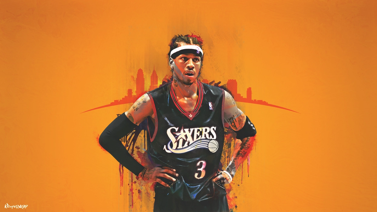 阿伦·艾弗森（Allen Iverson）高清桌面壁纸