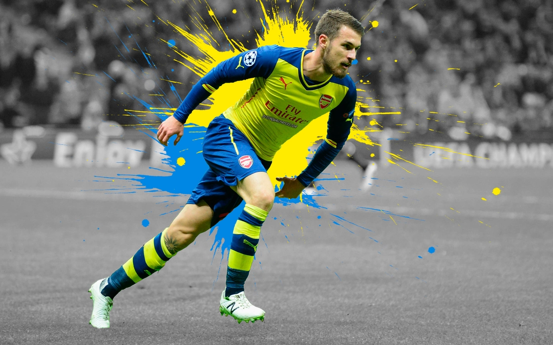 亚伦拉姆齐（Aaron Ramsey）高清桌面壁纸