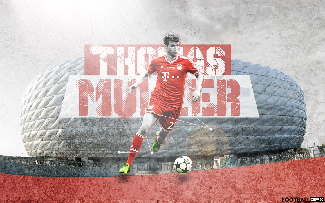 托马斯·穆勒（Thomas Müller）高清桌面壁纸