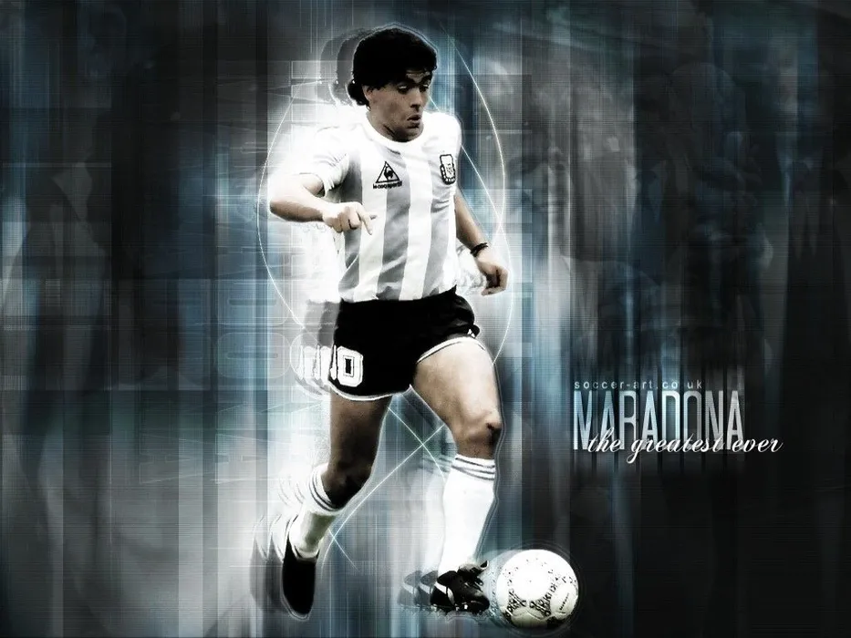 迭戈·马拉多纳（Diego Armando Maradona）高清桌面壁纸