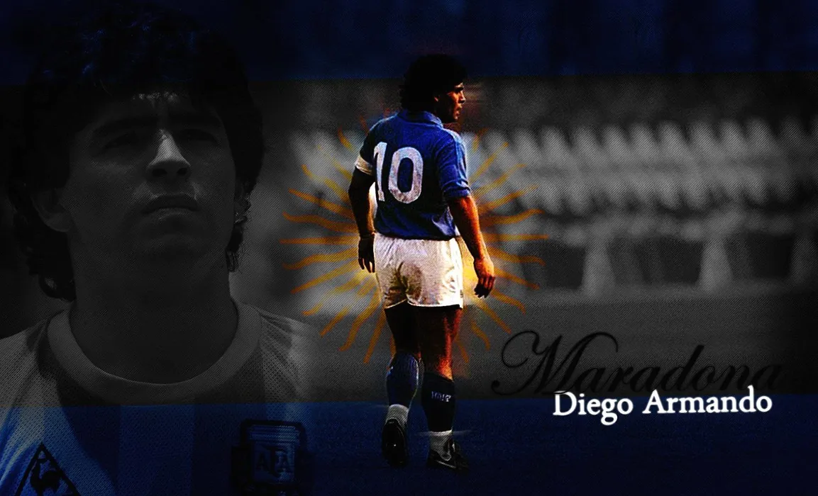迭戈·马拉多纳（Diego Armando Maradona）高清桌面壁纸