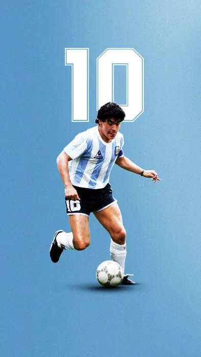 迭戈·马拉多纳（Diego Armando Maradona）高清桌面壁纸