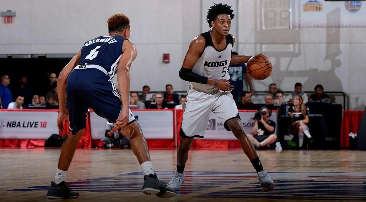 达龙·福克斯（De'Aaron Fox）高清桌面壁纸