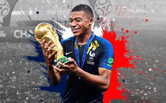 基利安·姆巴佩（Kylian Mbappé）图片桌面壁纸