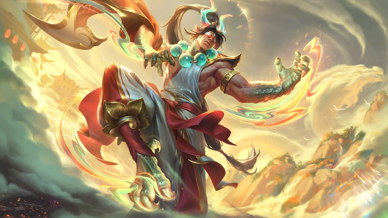 LOL英雄联盟天龙之子皮肤图片壁纸