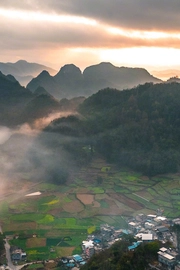 贵州黔西南州大塘村旅游风景桌面