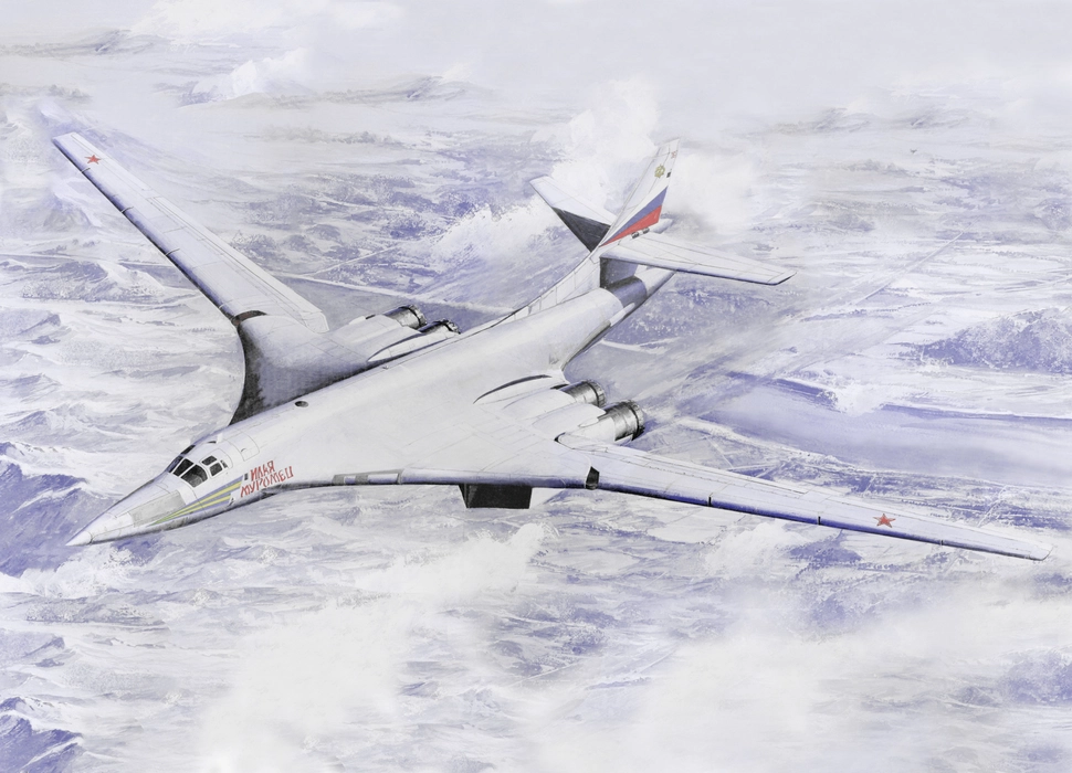 （Tupolev Tu-160）图160轰炸机 图片桌面壁纸