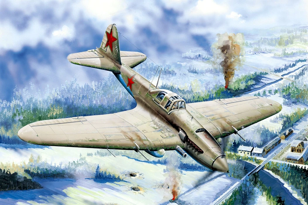伊尔-2攻击机(Ilyushin Il-2)图片桌面壁纸