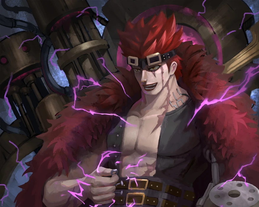 《航海王》尤斯塔斯·基德 Eustass Kid 桌面壁纸