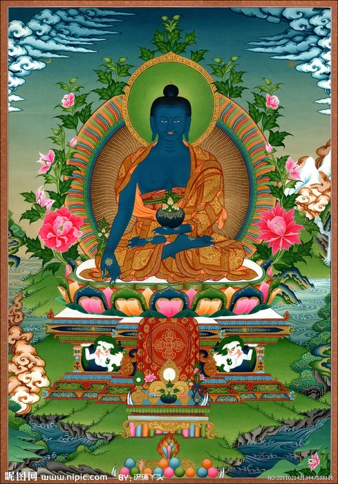 药师琉璃光如来佛像大全赏析