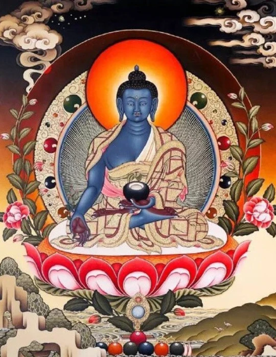 药师琉璃光如来佛像大全赏析