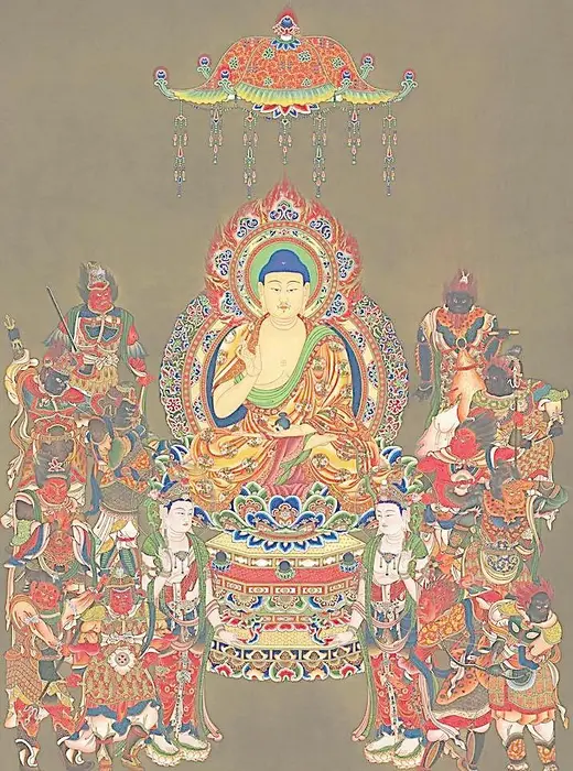 药师琉璃光如来佛像大全赏析