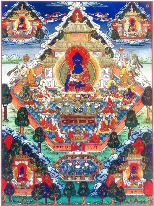 精美不动如来佛像图片赏析高清