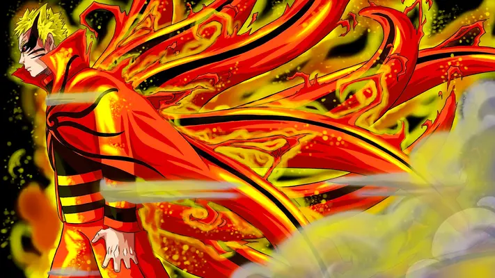 动漫《博人传》漩涡鸣人 重粒子模式图片壁纸