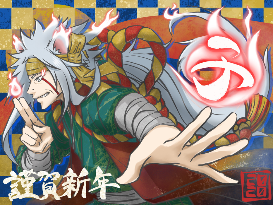《火影忍者》自来也 Jiraiya 图片桌面壁纸