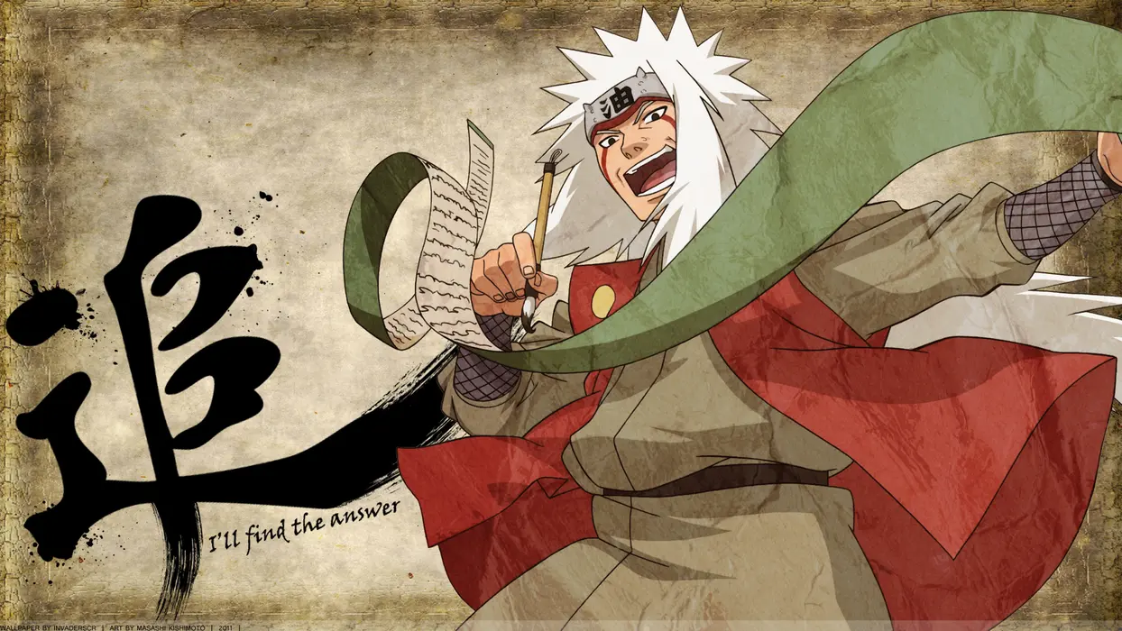 《火影忍者》自来也 Jiraiya 图片桌面壁纸
