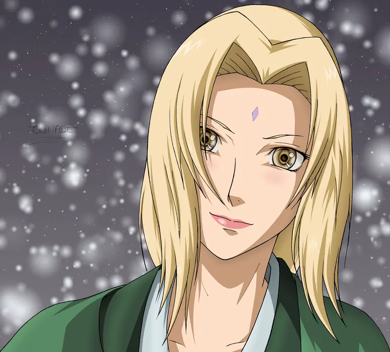 《火影忍者》千手纲手 Tsunade 桌面壁纸