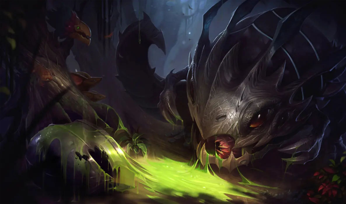 LOL英雄联盟克格莫-Kog'Maw桌面壁纸