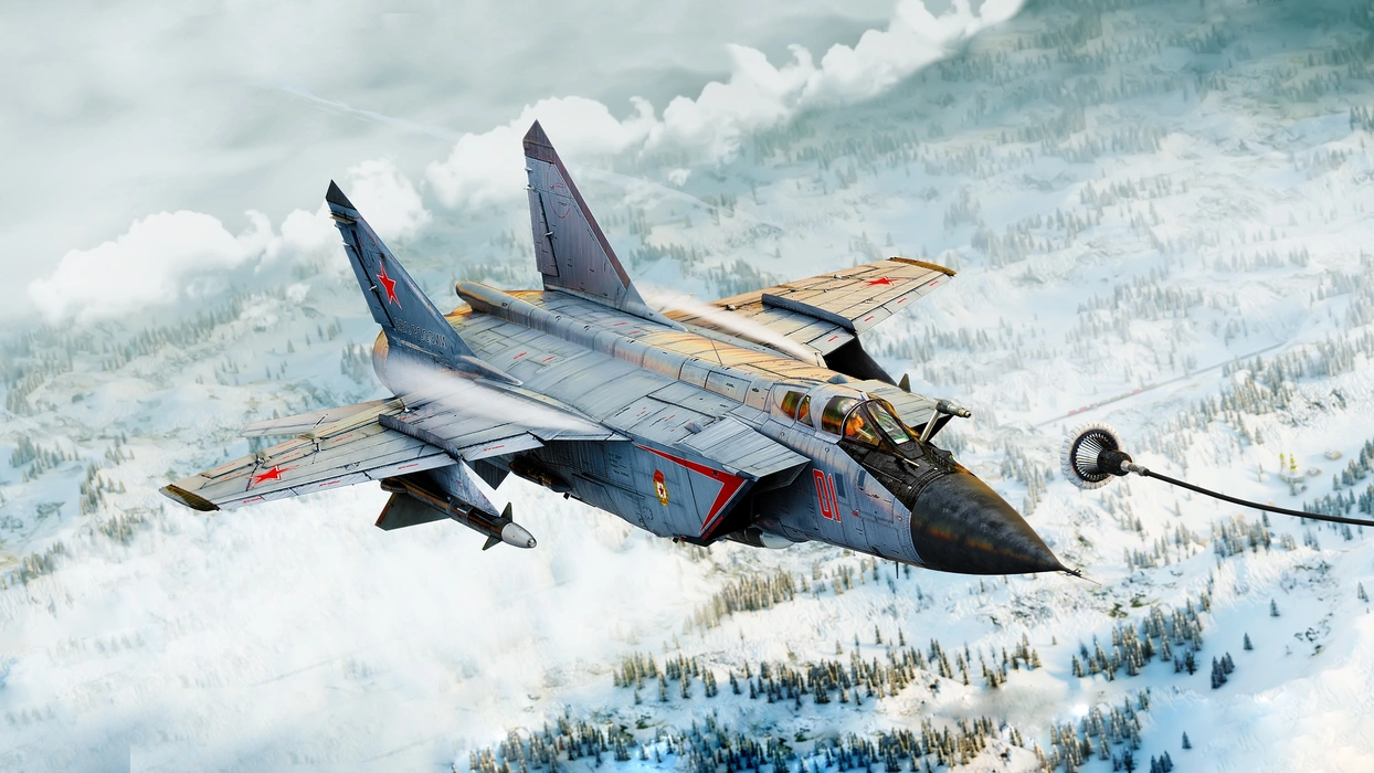 米格-31（MiG-31）战斗机图片桌面壁纸