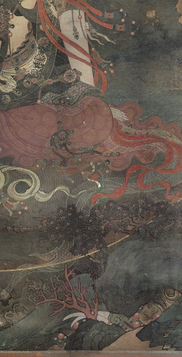 法海寺壁画水月观音图赏析高清