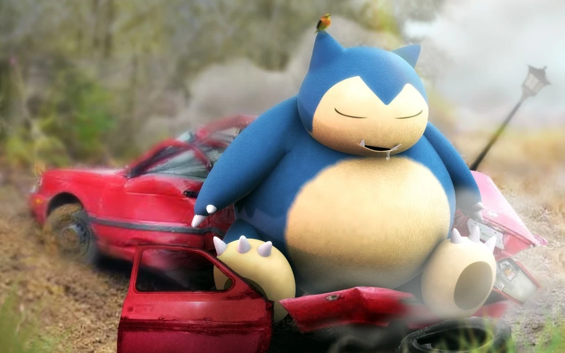 《神奇宝贝》卡比兽 Snorlax 图片桌面壁纸
