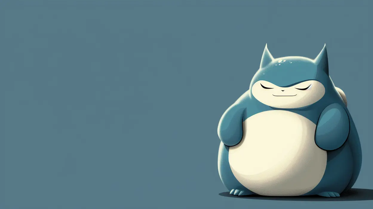 《神奇宝贝》卡比兽 Snorlax 图片桌面壁纸