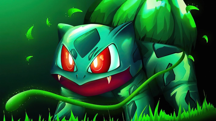 《神奇宝贝》妙蛙种子 Bulbasaur 图片桌面壁纸