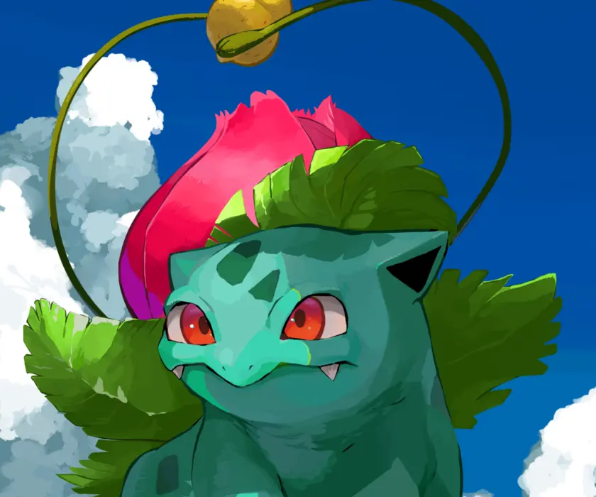 《神奇宝贝》妙蛙草 Ivysaur 图片桌面壁纸