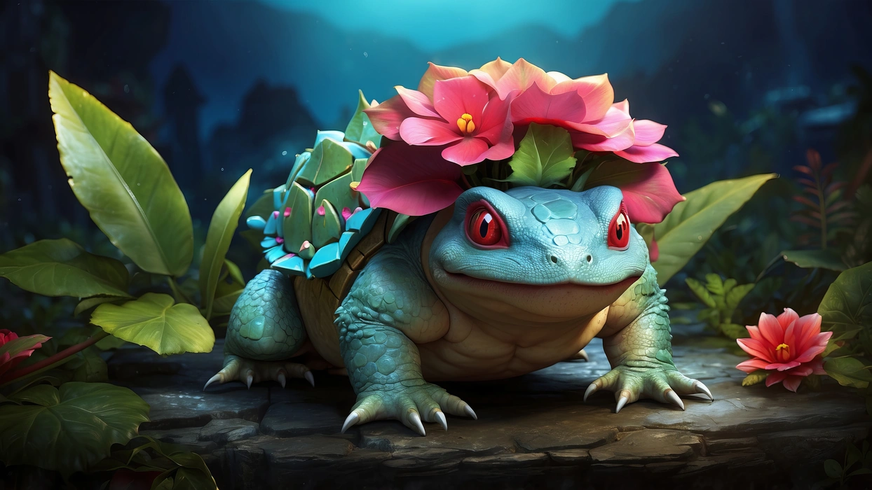 《神奇宝贝》妙蛙花 Venusaur 图片桌面壁纸