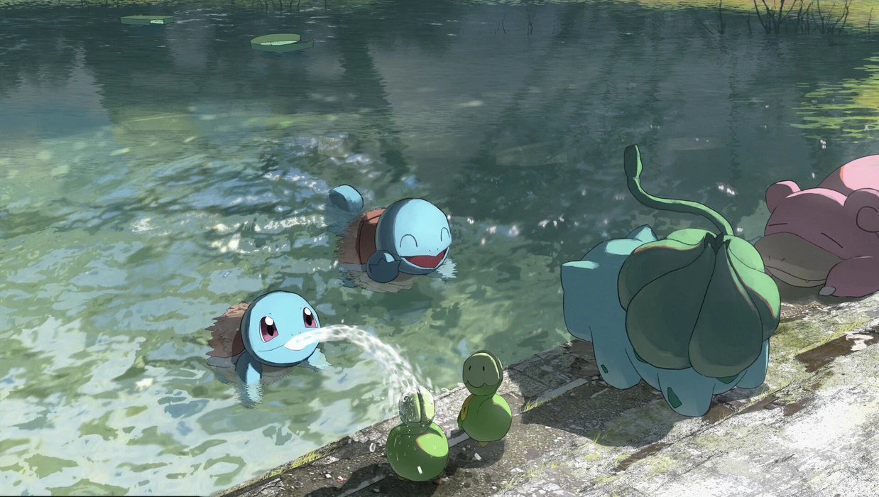 《神奇宝贝》杰尼龟 Squirtle 图片桌面壁纸