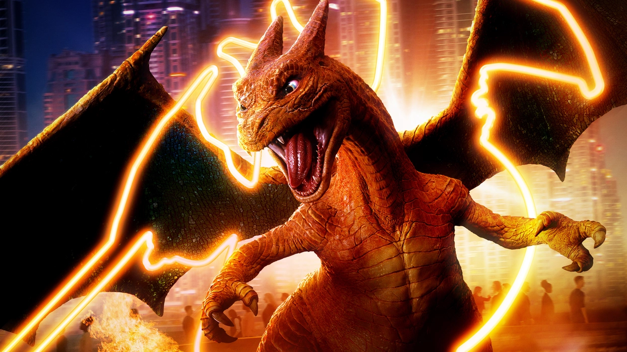 《神奇宝贝》喷火龙 Charizard 图片桌面壁纸