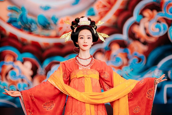 刘诗诗龙年春晚古装造型图片壁纸
