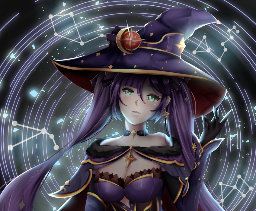 Genshin Impact《原神》莫娜 Mona 图片桌面壁纸