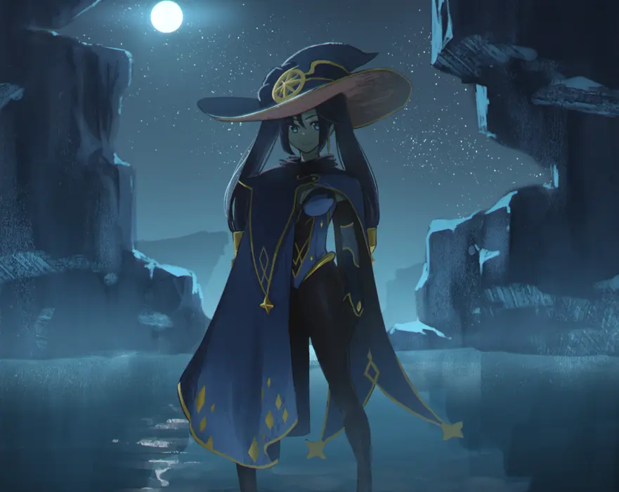 Genshin Impact《原神》莫娜 Mona 图片桌面壁纸
