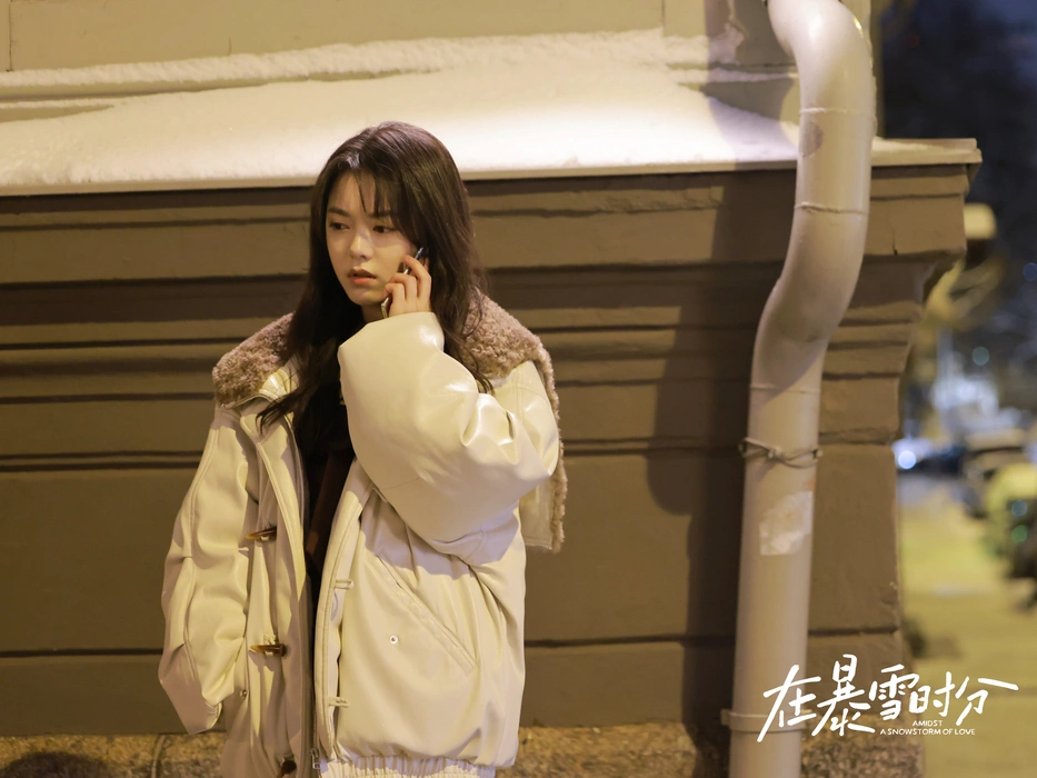 电视剧《在暴雪时分》赵今麦单人剧照壁纸