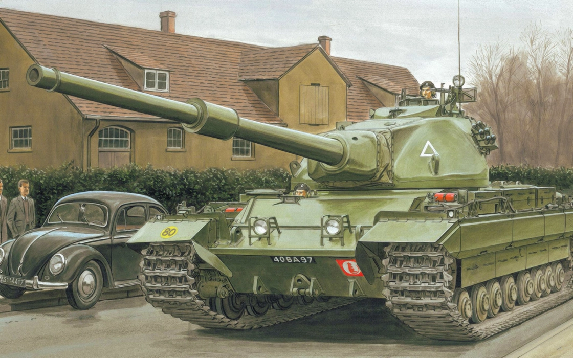 Conqueror Heavy Tank 征服者重型坦克 图片壁纸