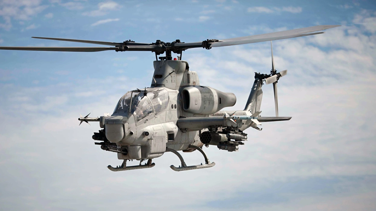 AH-1Z蝰蛇直升机图片桌面壁纸