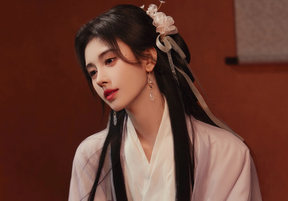 鞠婧祎唯美诗画古装写真图片壁纸