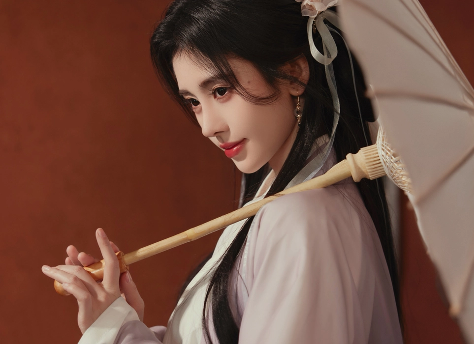 鞠婧祎唯美诗画古装写真图片壁纸