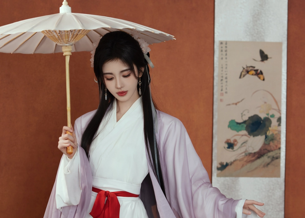 鞠婧祎唯美诗画古装写真图片壁纸