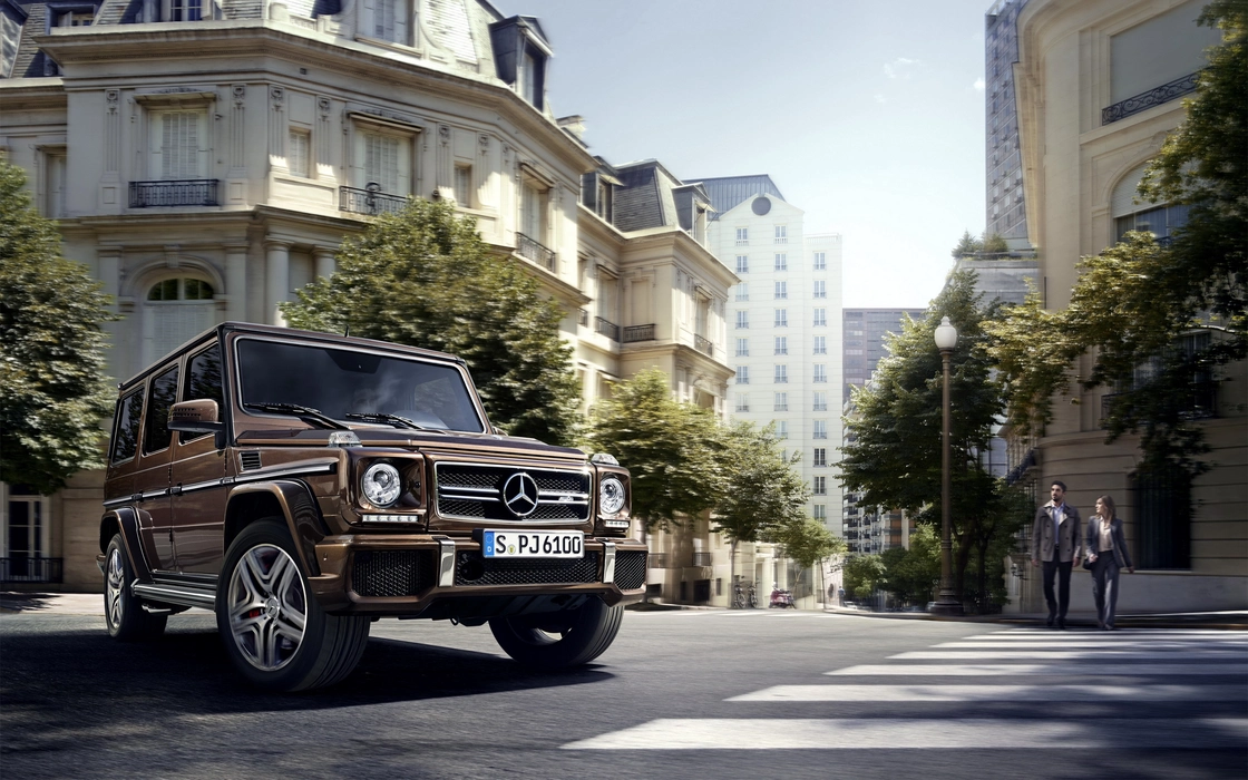 奔驰梅赛德斯 AMG G 63 SUV 图片桌面壁纸