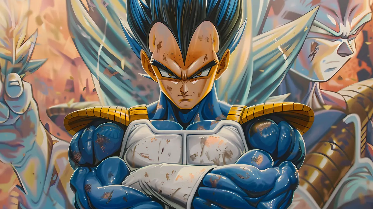 动漫《龙珠》贝吉塔 Vegeta IV 图片桌面壁纸
