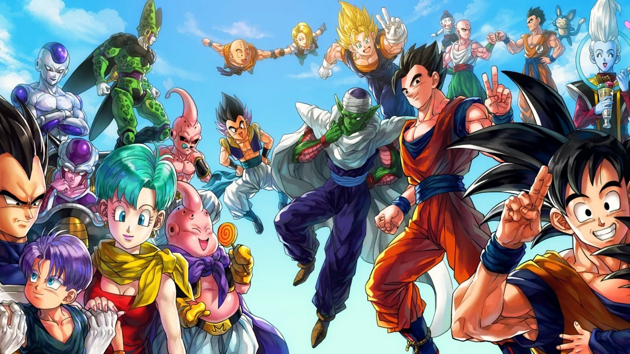 动漫《七龙珠》魔人布欧 Majin Buu 桌面壁纸